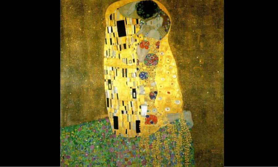 klimt le baiser