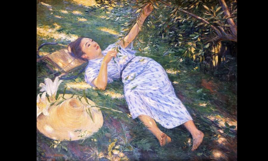 Seiki Kuroda Sous larbre