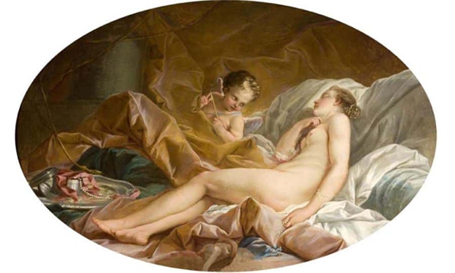 Francois Boucher Odalisque brune